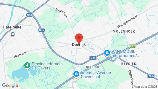 Lager zur Miete i Deerlijk – Foto von Google Street View