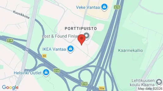 Lagerlokaler för uthyrning i Vanda – Foto från Google Street View