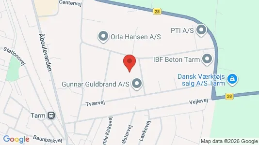 Varastot Vuokrattavana i Tarm - Kuva Google Street Viewstä