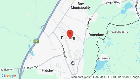 Lagerlokaler för uthyrning i Padborg – Foto från Google Street View