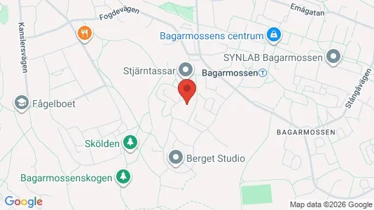 Kontorslokaler för uthyrning i Söderort - kort over placeringen