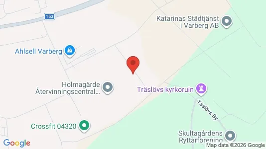 Gewerbeflächen zur Miete i Varberg – Foto von Google Street View