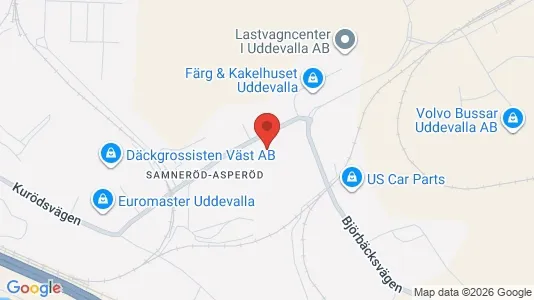 Nieruchomości komercyjne Do wynajęcia i Uddevalla - kort over placeringen