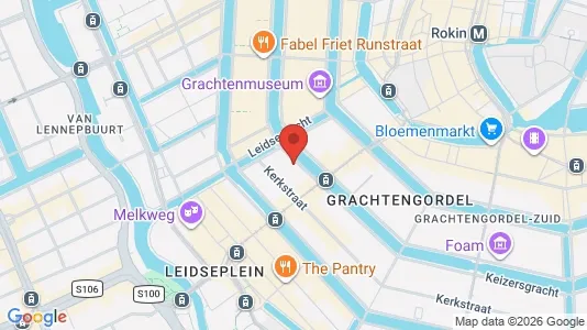 Kontorlokaler til leje i Amsterdam Centrum - Foto fra Google Street View
