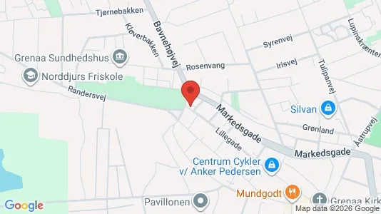 Liikekiinteistöt Myynnissä i Grenaa - Kuva Google Street Viewstä