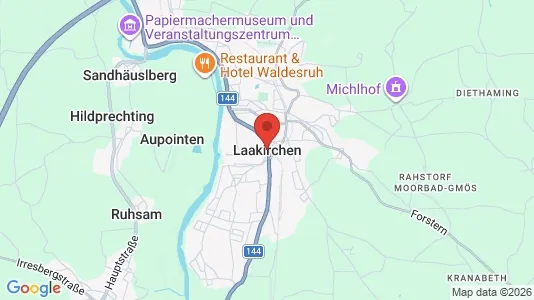 Kontorlokaler til leje i Laakirchen - Foto fra Google Street View