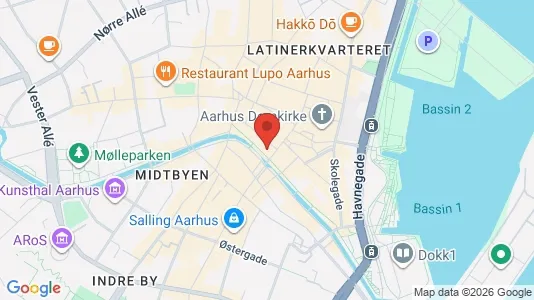 Kontorer til leie i Aarhus C – Bilde fra Google Street View