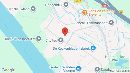 Lokaler til leje i Alblasserdam - kort over placeringen
