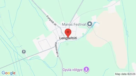 Lokaler til salg i Lengyeltóti - kort over placeringen
