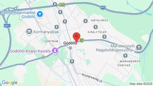Commercial properties for sale i Gödöllői - kort over placeringen
