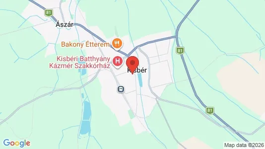 Lokaler til salg i Kisbéri - Foto fra Google Street View