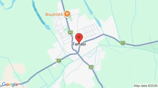 Propiedades comerciales En venta i Tamási - kort over placeringen