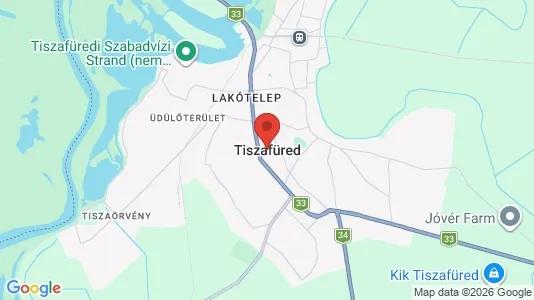 Bedrijfsruimtes te koop i Tiszafüredi - kort over placeringen