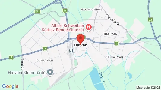 Gewerbeflächen zum Kauf i Hatvani – Foto von Google Street View
