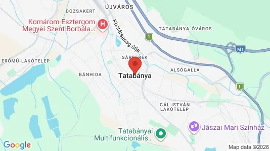 Commercial properties for sale i Tatabányai - kort over placeringen