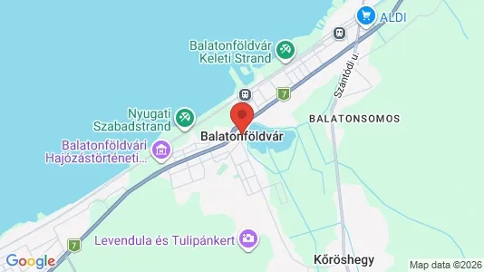 Propiedades comerciales En venta i Balatonföldvári - Foto de Google Street View