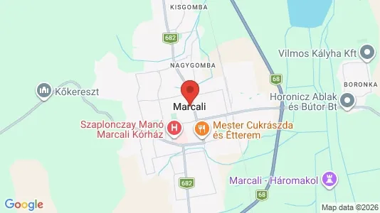 Lokaler til salg i Marcali - Foto fra Google Street View