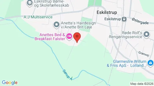 Industrial properties for sale i Eskilstrup - kort over placeringen