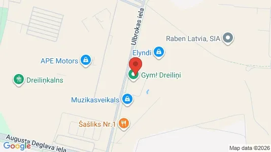 Werkstätte zur Miete i Riga Dārzciems – Foto von Google Street View