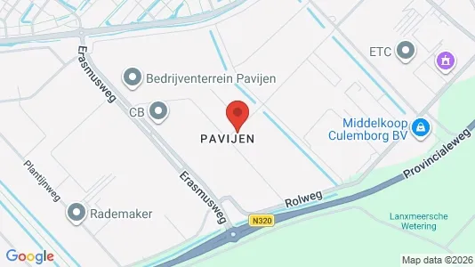 Nieruchomości komercyjne Do wynajęcia i Culemborg - kort over placeringen