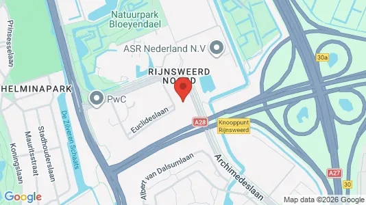 Office spaces for rent i Utrecht Oost - kort over placeringen