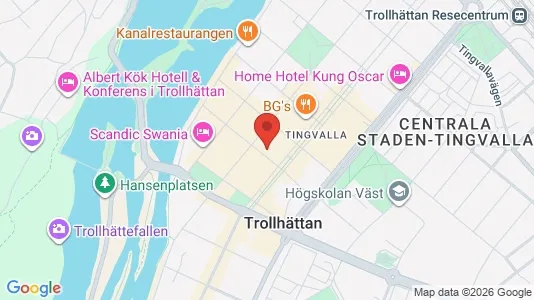 Büros zur Miete i Trollhättan – Foto von Google Street View