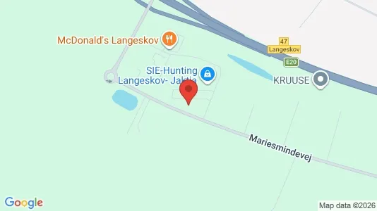 Toimistotilat Vuokrattavana i Langeskov - Kuva Google Street Viewstä
