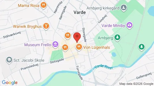 Toimistotilat Vuokrattavana i Varde - Kuva Google Street Viewstä