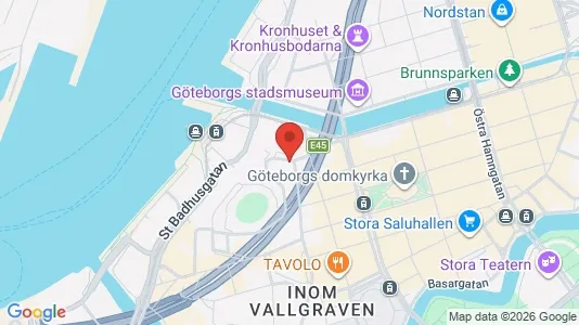 Lokaler til leje i Gøteborg Centrum - Foto fra Google Street View