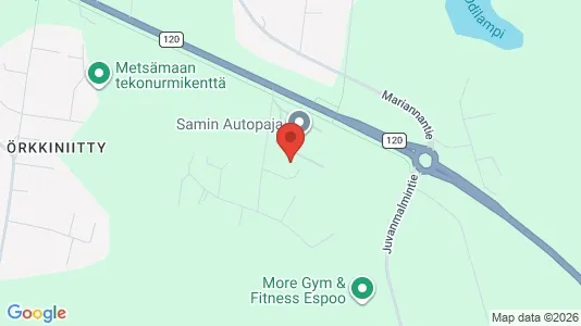 Lager til leie i Espoo – Bilde fra Google Street View