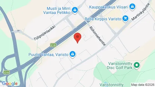 Lager til leie i Vantaa – Bilde fra Google Street View