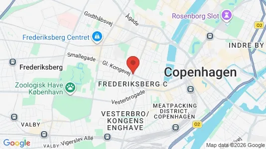 Kaupat Vuokrattavana i Frederiksberg C - Kuva Google Street Viewstä