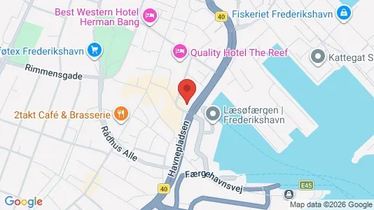 Büros zur Miete i Frederikshavn – Foto von Google Street View