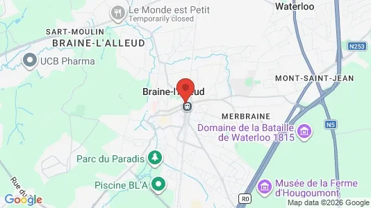Büros zur Miete i Eigenbrakel – Foto von Google Street View