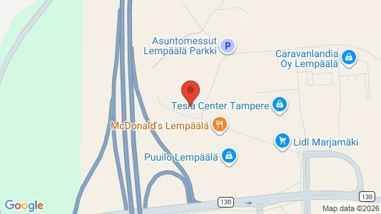 Varastot Vuokrattavana i Lempäälä - Kuva Google Street Viewstä