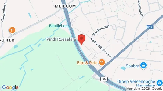 Büros zur Miete i Roeselare – Foto von Google Street View