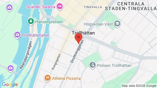 Büros zur Miete i Trollhättan – Foto von Google Street View