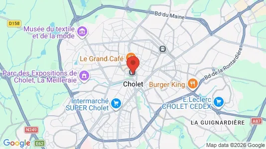 Lokaler til salg i Cholet - Foto fra Google Street View