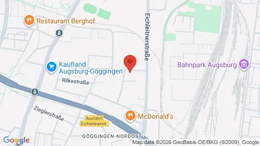 Kantorruimte te huur i Augsburg - Foto uit Google Street View