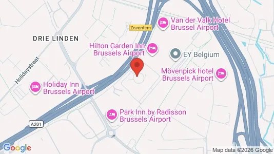 Office spaces for rent i Machelen - kort over placeringen