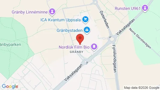 Kantorruimte te huur i Uppsala - Foto uit Google Street View
