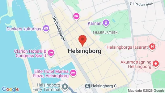 Kontorlokaler til leje i Helsingborg - Foto fra Google Street View