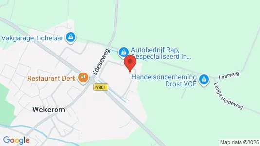 Toimistotilat Vuokrattavana i Ede - Kuva Google Street Viewstä