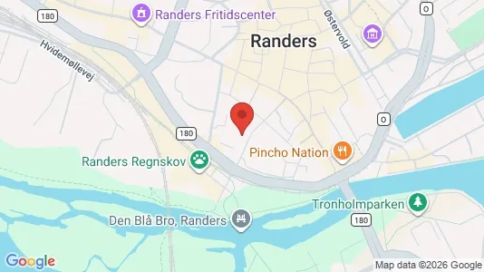 Gewerbeflächen zur Miete i Randers C – Foto von Google Street View