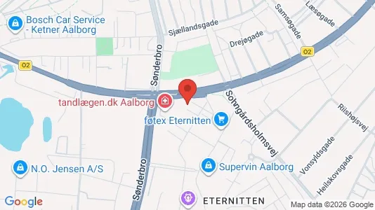 Büros zur Miete i Aalborg – Foto von Google Street View