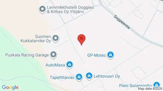 Werkstätte zur Miete i Ylöjärvi - kort over placeringen