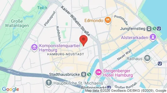 Kontorlokaler til leje i Hamborg Mitte - Foto fra Google Street View