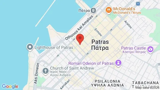 Kontorer til leie i Patras – Bilde fra Google Street View