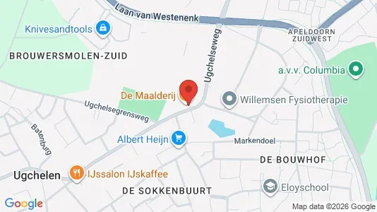 Gewerbeflächen zur Miete i Apeldoorn - kort over placeringen