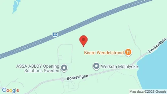 Lagerlokaler för uthyrning i Härryda – Foto från Google Street View